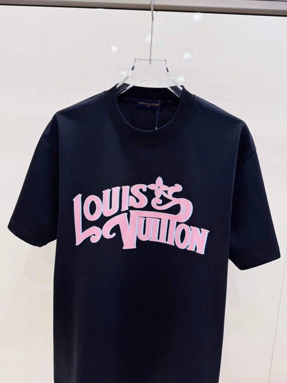 3D Shadow Graffiti Letter Print T-Shirt