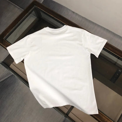 Stripe Letter T‑Shirt
