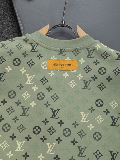 All-Over Letter Print T-Shirt
