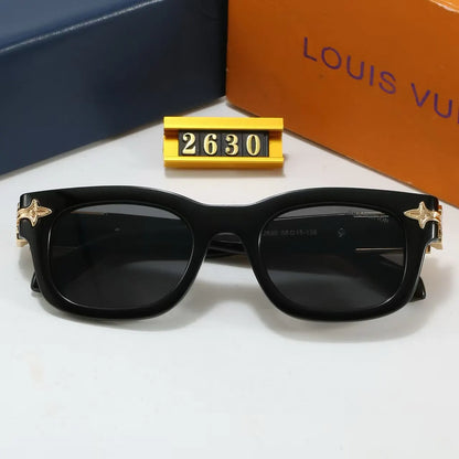 Contrast Temple Wayfarer Shades