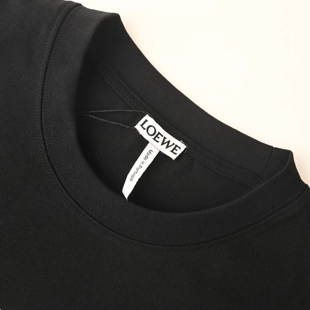 Classic Anagram Print Oversized T‑Shirt