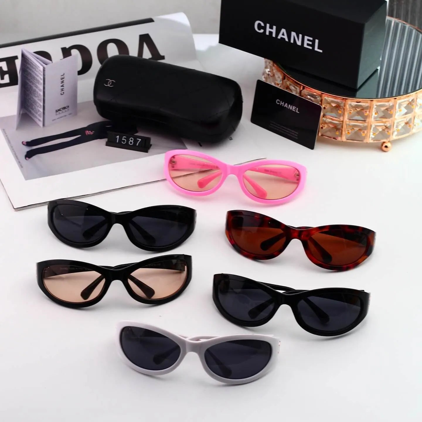 Vintage Oval Sunglasses