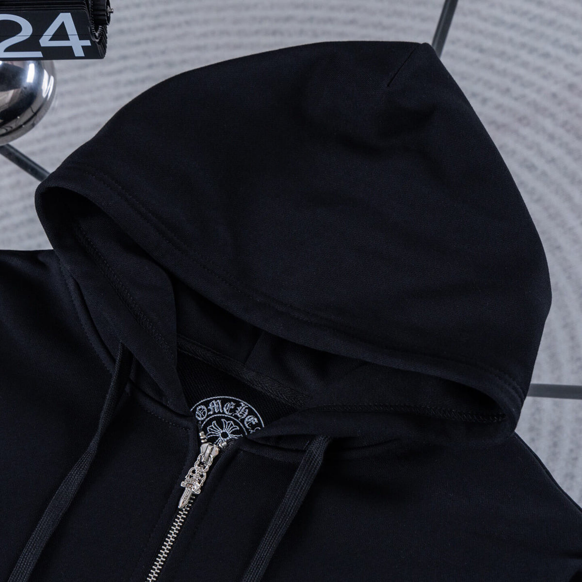 New Scroll Sanskrit Zip-Up Jacket