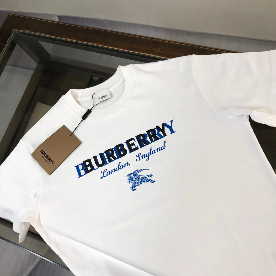 Knight Letter Print T‑Shirt