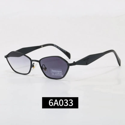 Hexagonal Metal Sunglasses