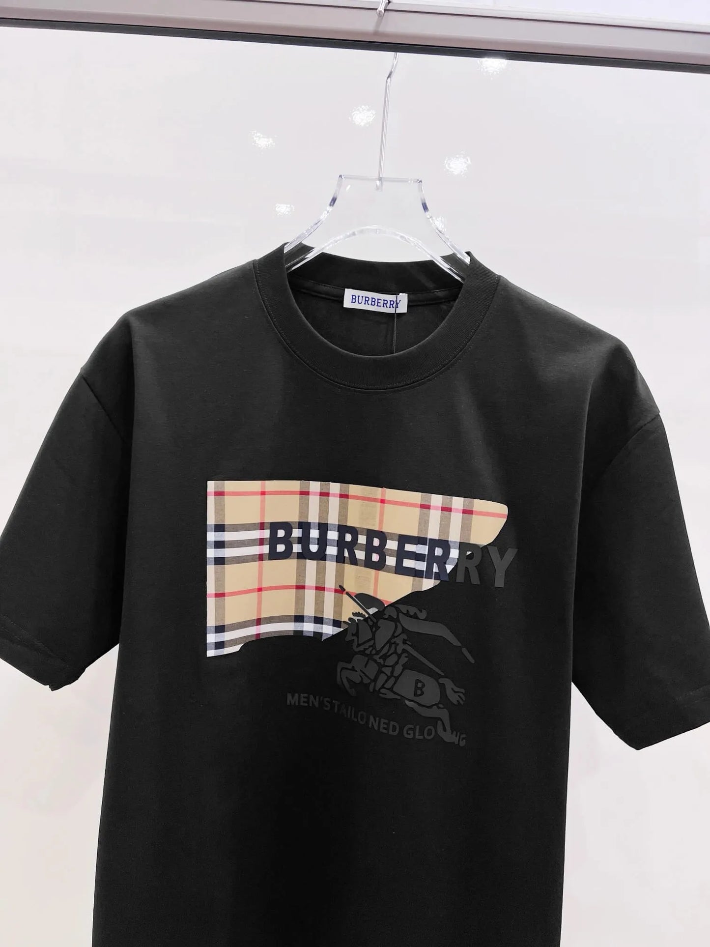 Classic Striped Horse Print T-Shirt