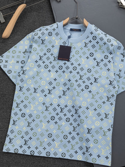 All-Over Letter Print T-Shirt