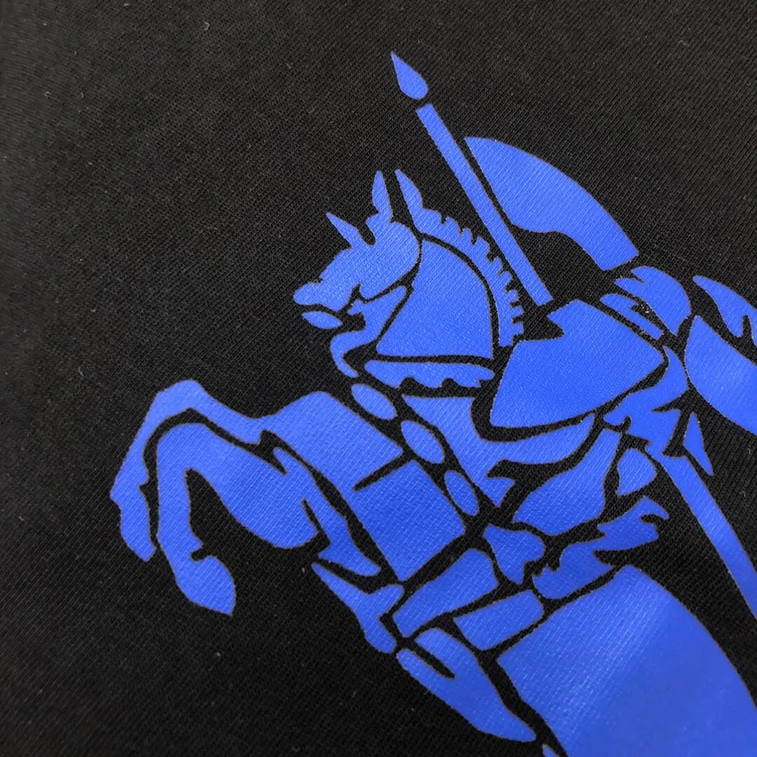 Hem Knight Print T‑Shirt