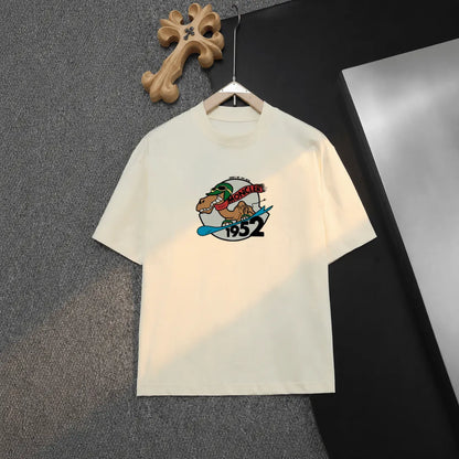 Ski Camel Print T‑Shirt