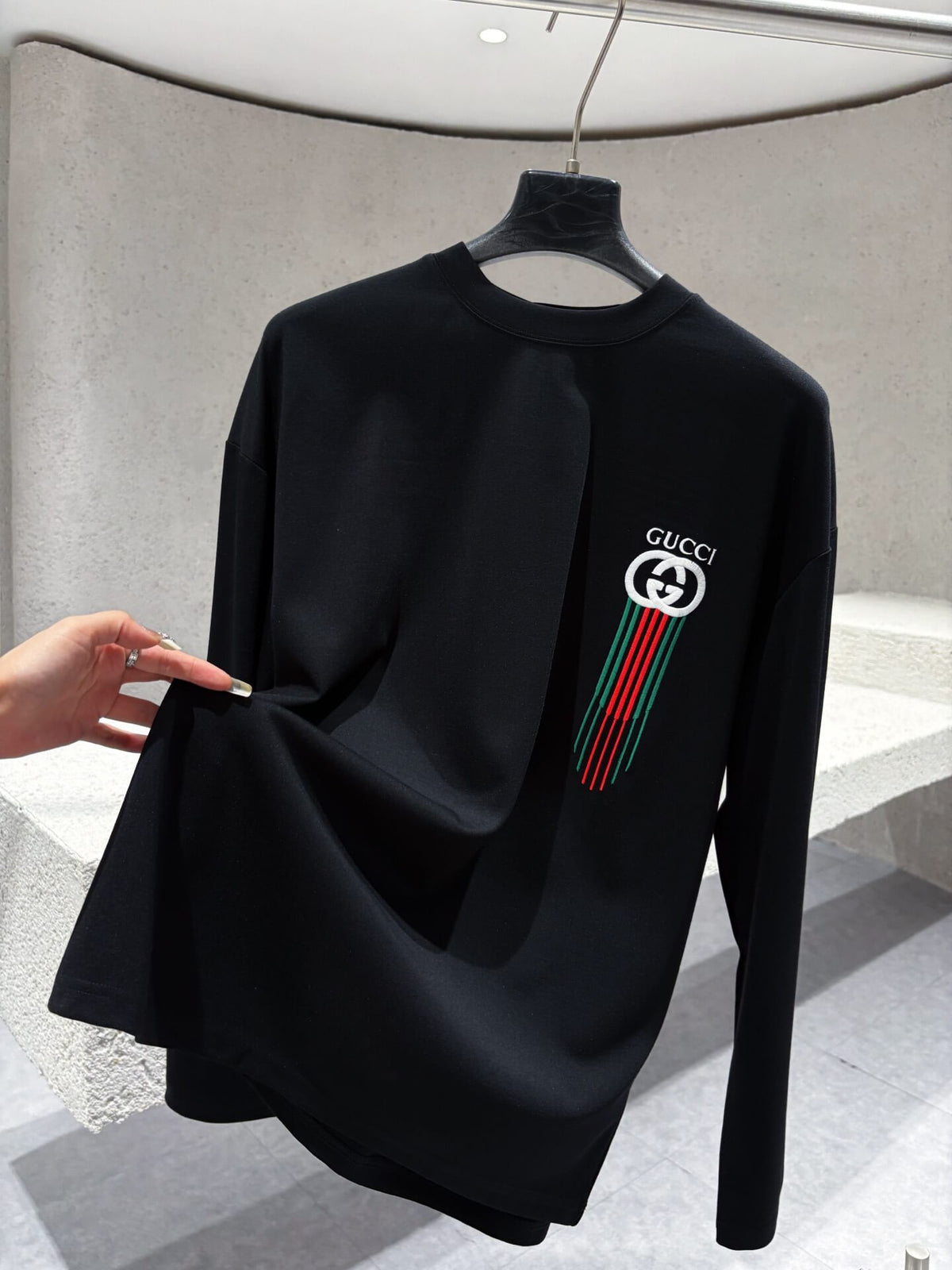New Double G Long Sleeve Sweatshirt