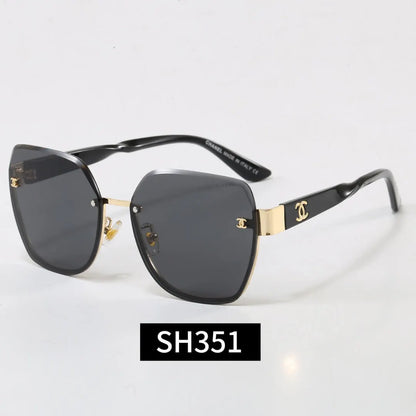 Square Rimless Sunglasses