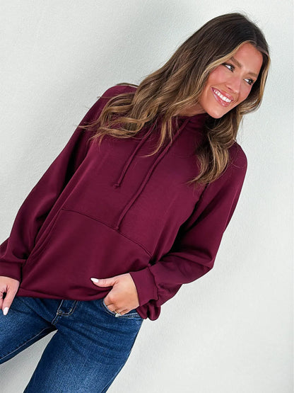 Drawstring Hooded Pullover