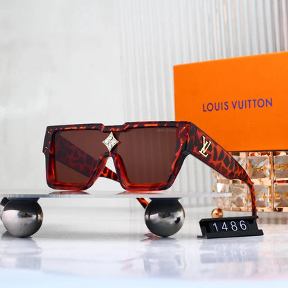 Fashion Rhinestone Decor Square Sunglasses