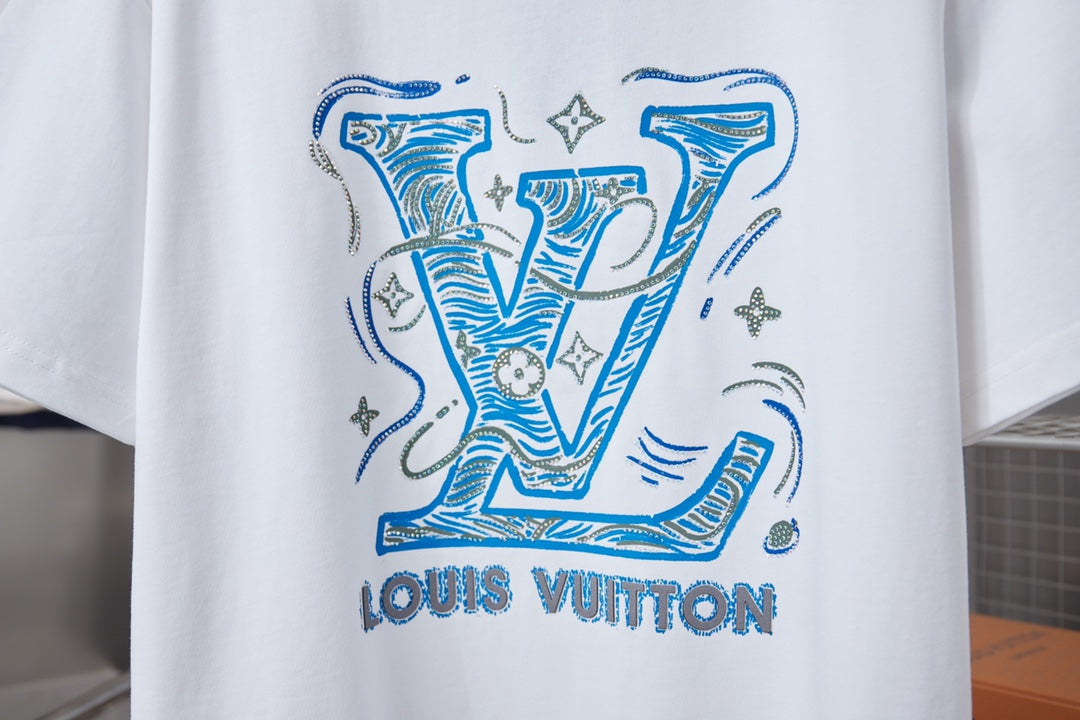 Hand‑Drawn Big Logo T‑shirt