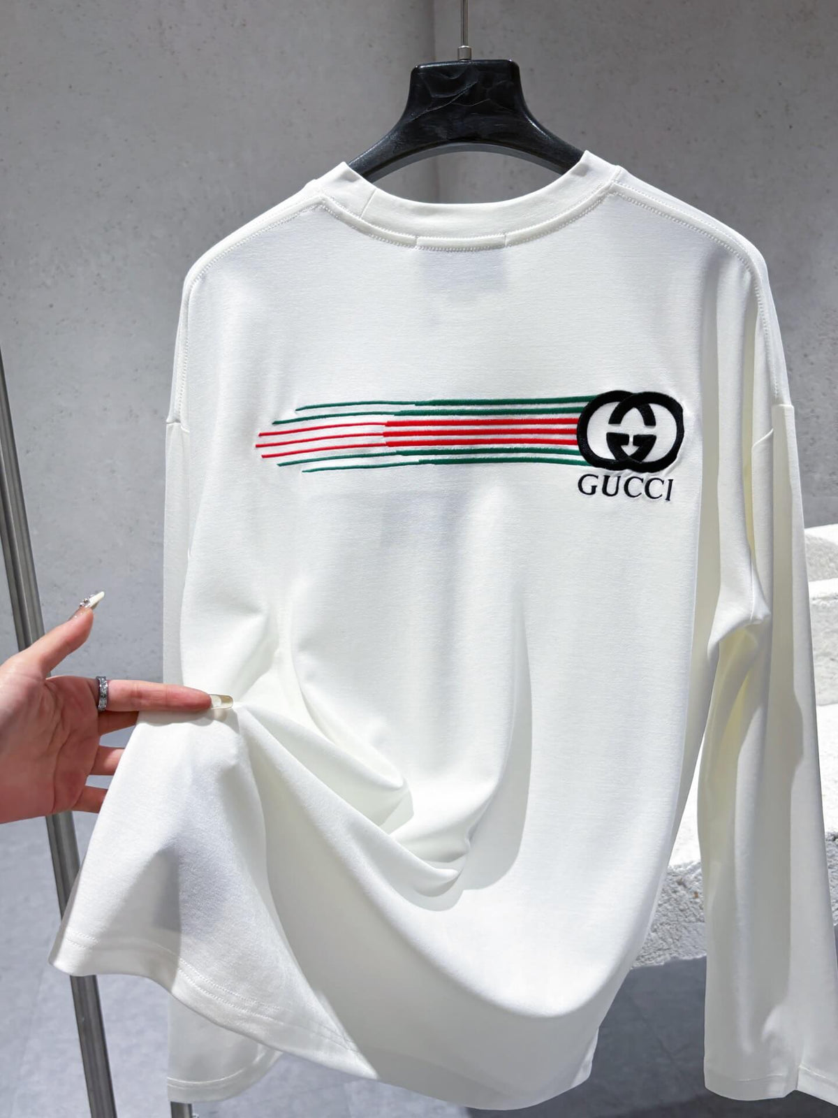 New Double G Long Sleeve Sweatshirt