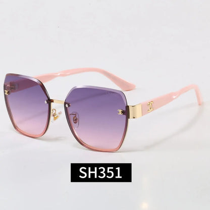 Square Rimless Sunglasses