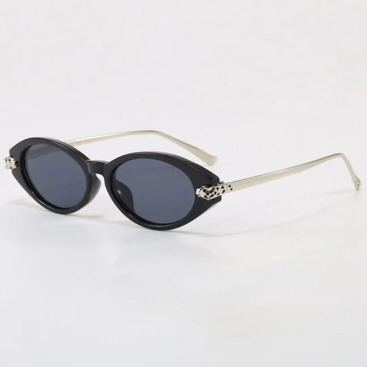 Vintage Panther Cat-Eye Sunglasses