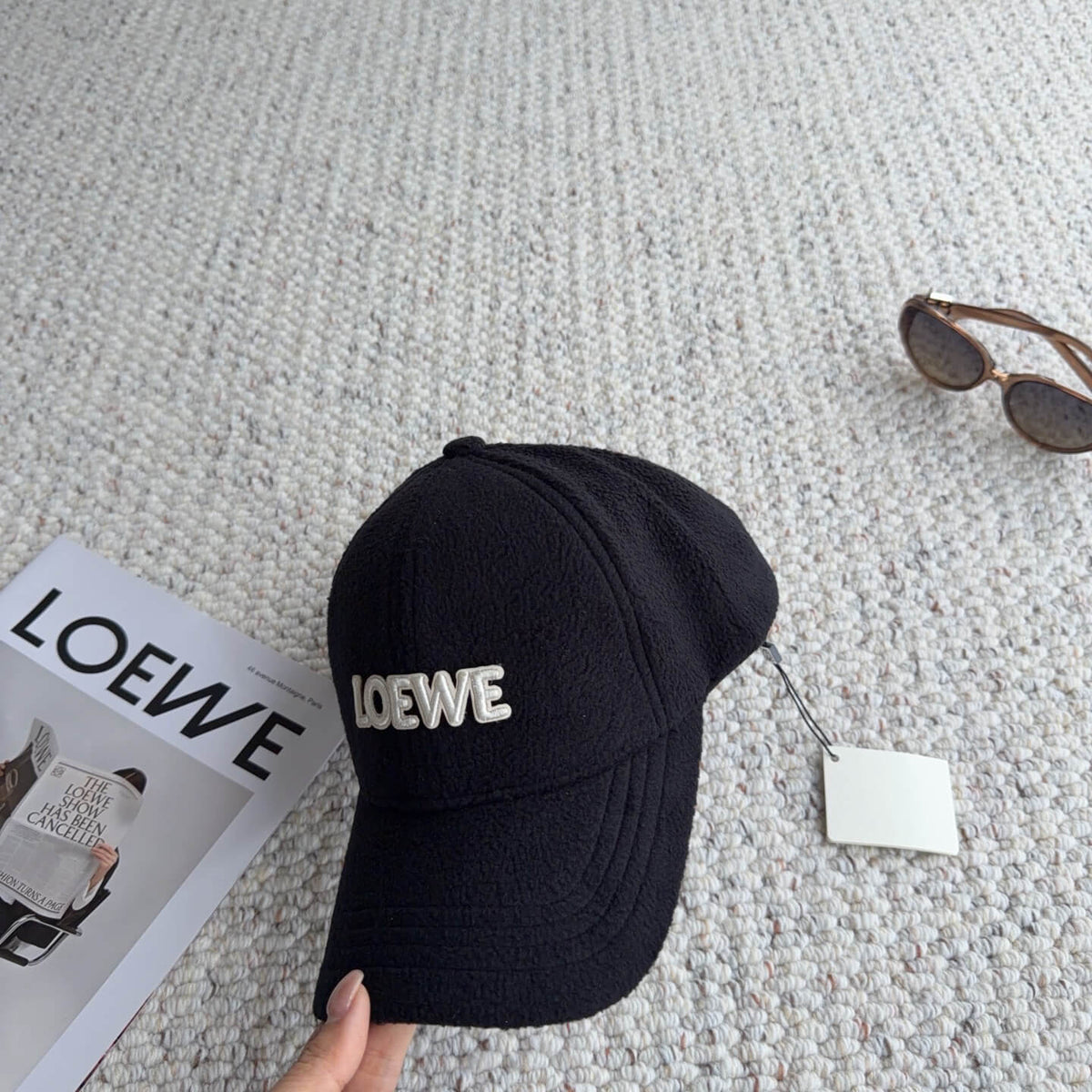 Soft Shearling Texture Hat