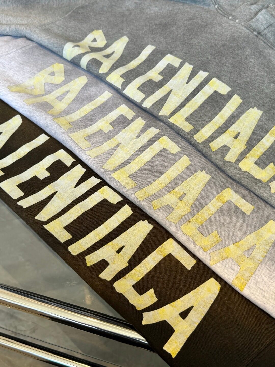 Yellow Tape Hoodie