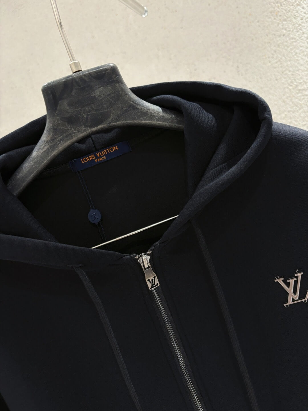 Hand-Sewn Metal Letter Jacket On Chest