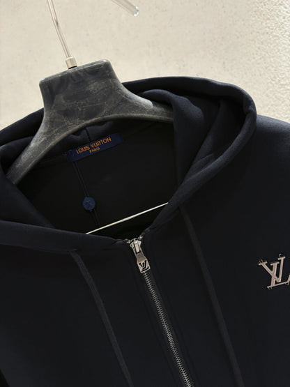 Hand-Sewn Metal Letter Jacket On Chest