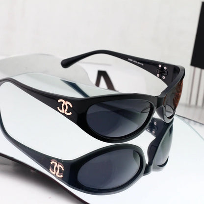 Vintage Oval Sunglasses