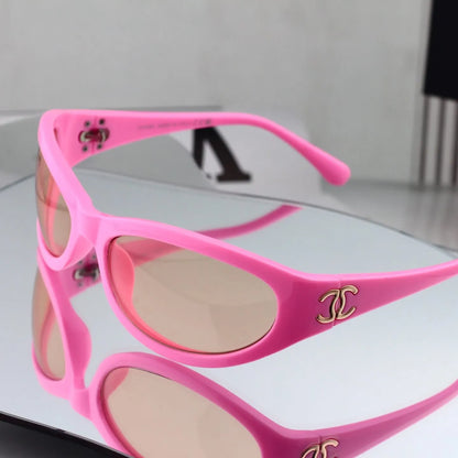 Vintage Oval Sunglasses
