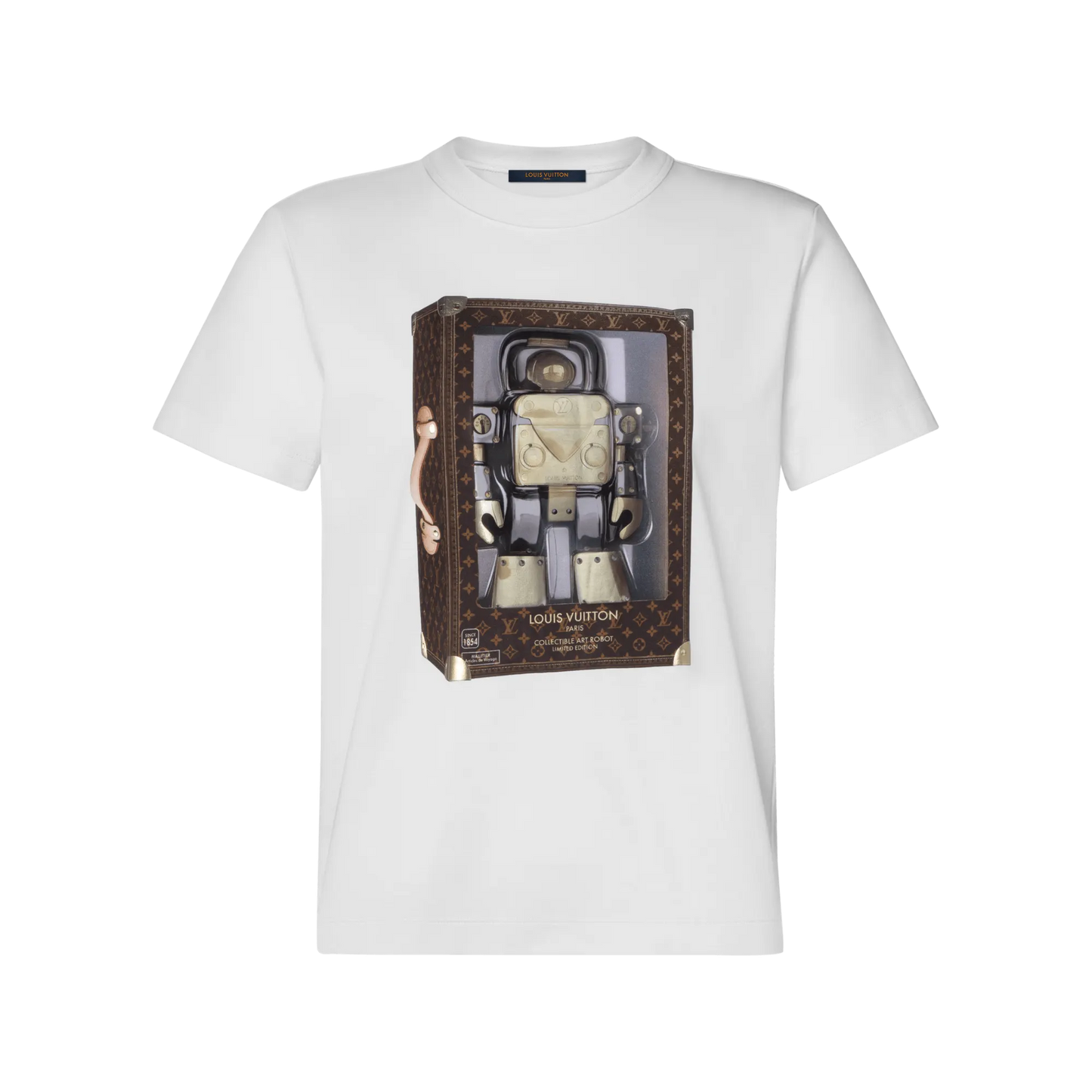 Robot Print T‑Shirt
