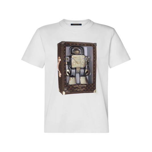 Robot Print T‑Shirt