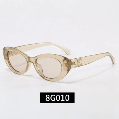 Retro Oval Luxury Women Sunglasses