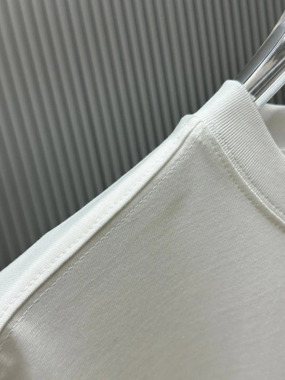 Square Frame Letter Print T‑Shirt