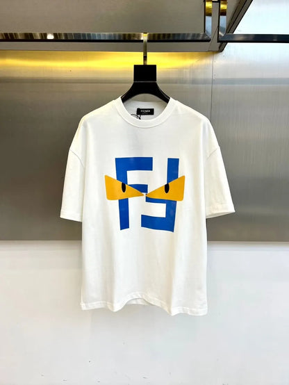 Classic Double F Print  T-shirt