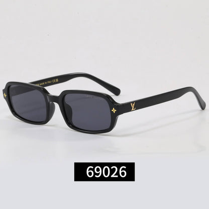 Vintage Narrow Rectangle Sunglasses