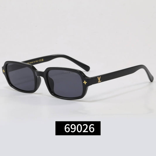 Vintage Narrow Rectangle Sunglasses