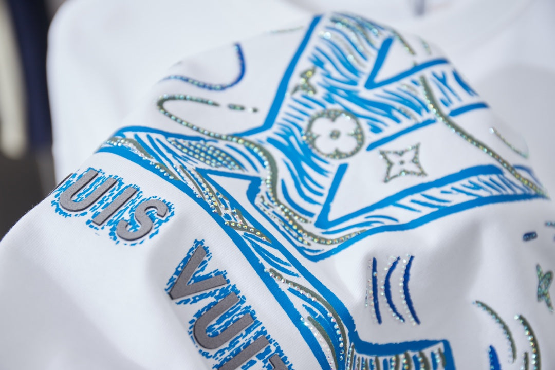 Hand‑Drawn Big Logo T‑shirt