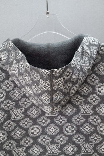 Reversible Cashmere Knit Jacket
