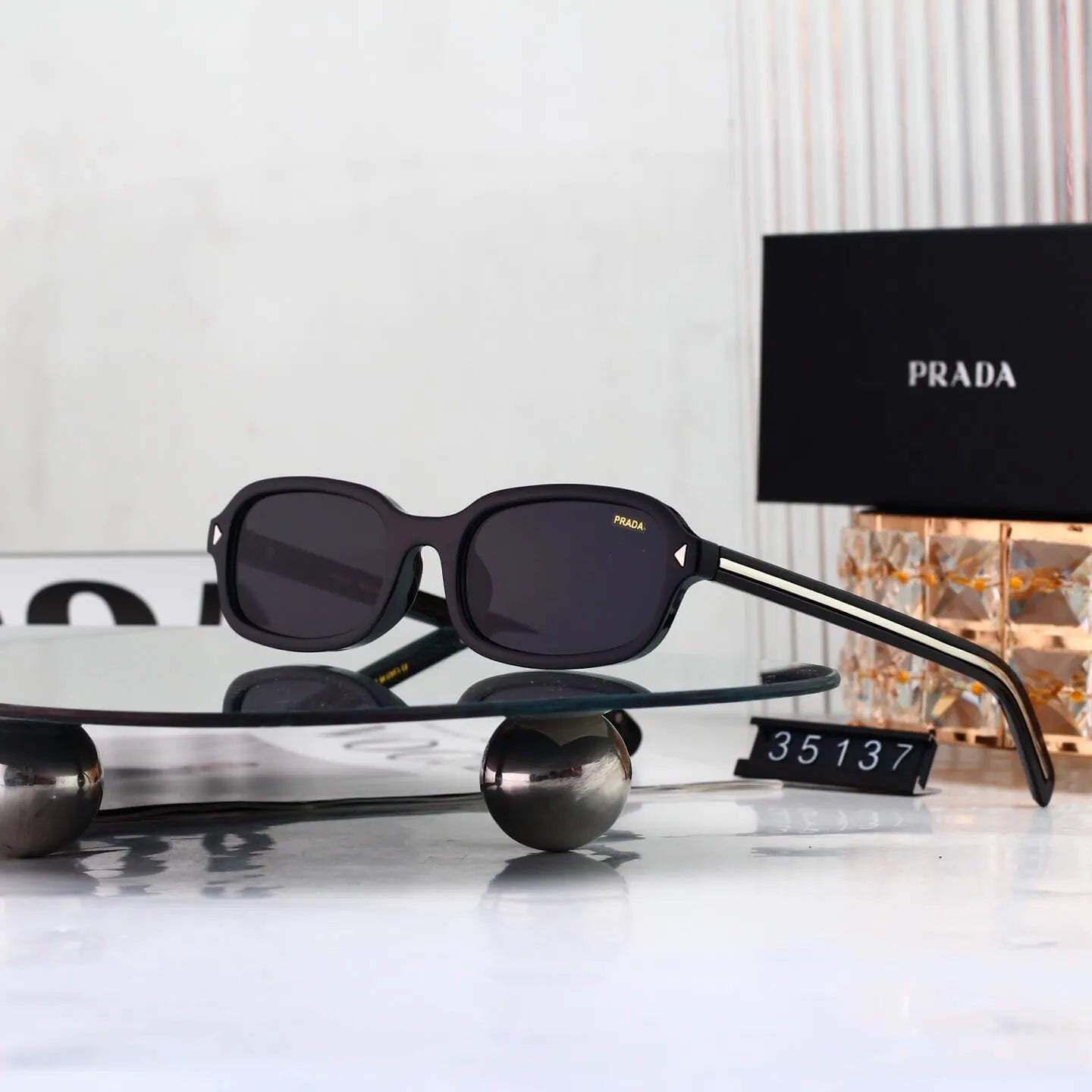 Vintage Small Rectangular Sunglasses