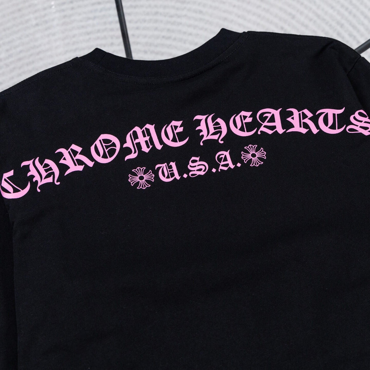 Black & Pink Floral Sanskrit Sweatshirt