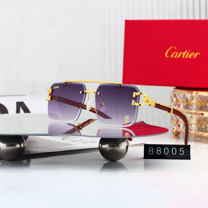 Chic Rimless Sunglasses