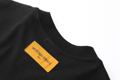 Yellow Letter Print T-Shirt
