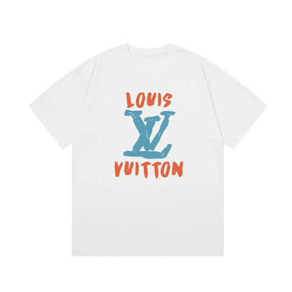 Hand Drawn Graffiti Print T Shirt