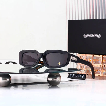 Retro Slim Rectangle Sunglasses