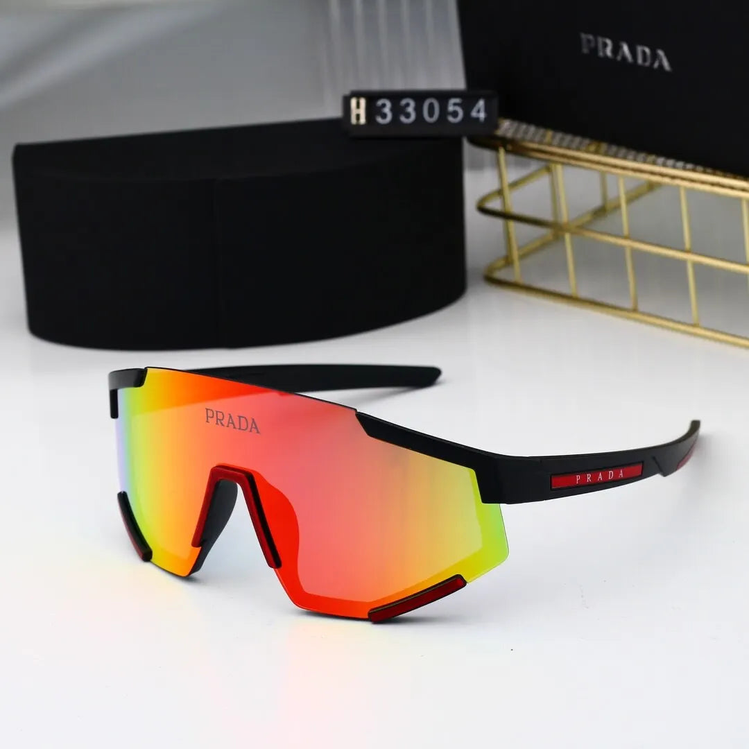 Shield-style One-piece Sports Sunglasses
