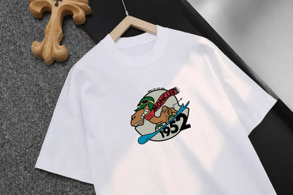 Ski Camel Print T‑Shirt
