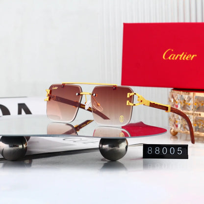 Chic Rimless Sunglasses