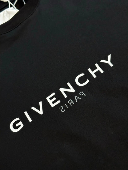 Minimalist Reverse Letter Print T-Shirt