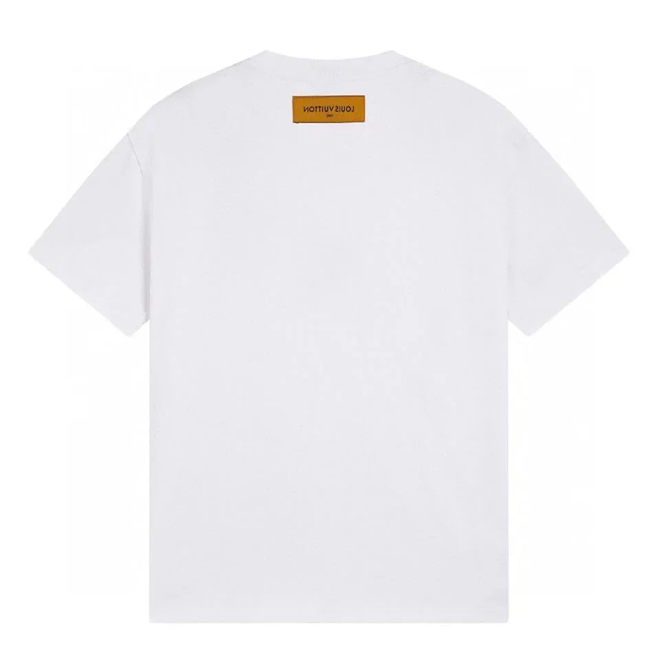 Color Pattern Print T Shirt
