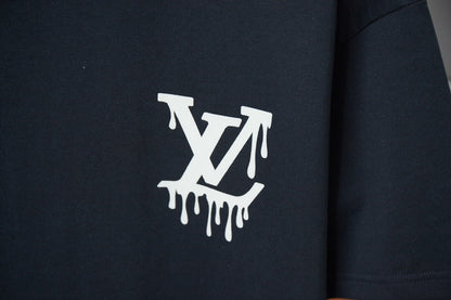 Back Melt Logo Print Short Sleeve T‑Shirt
