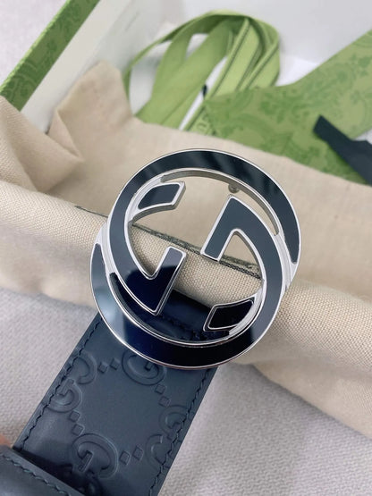 Classic Double G Embossed Belt