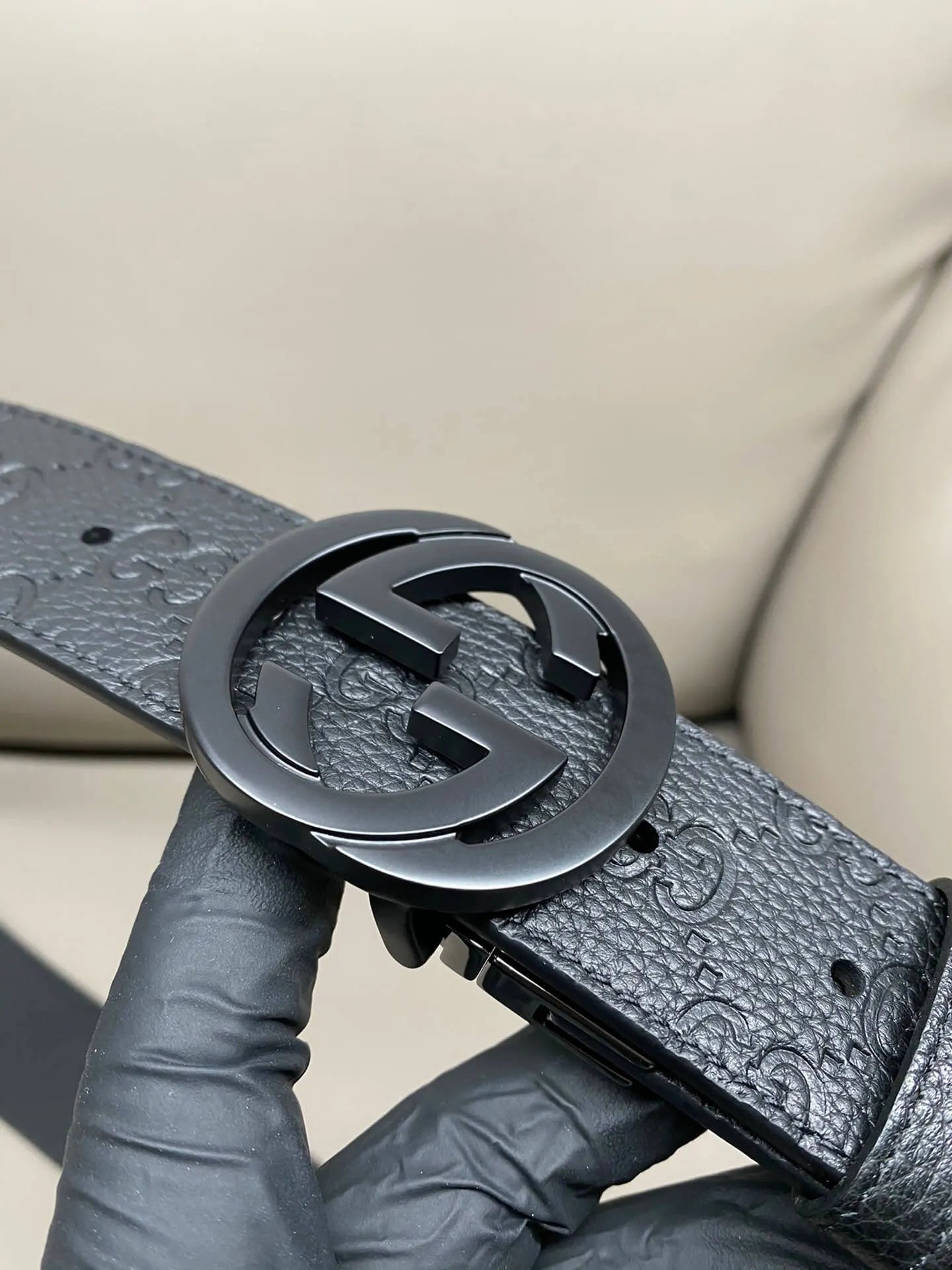 Interlocking Double G Belt
